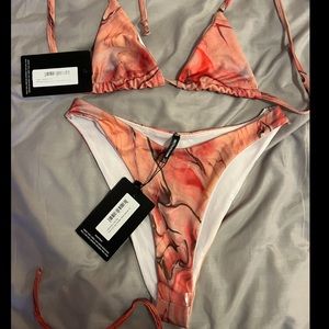 Pink bikini